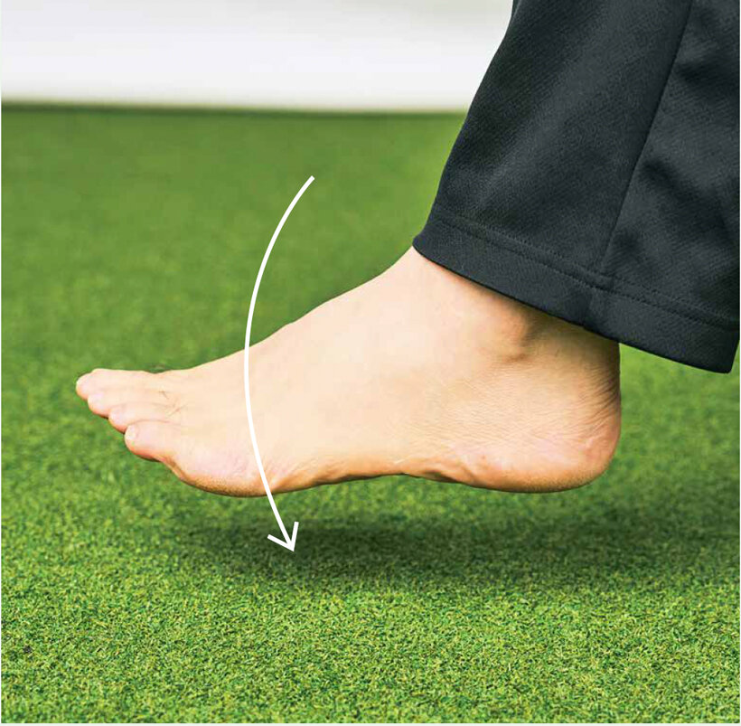 自宅&ゴルフ場でもできる! 足首の簡単ヘルスケア