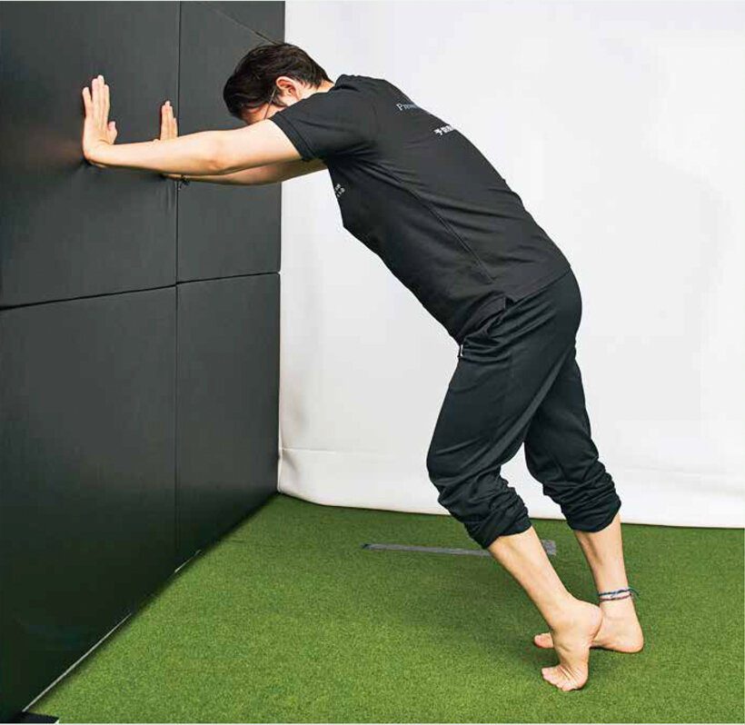 自宅&ゴルフ場でもできる! 足首の簡単ヘルスケア