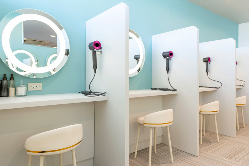 リニューアルした加茂カントリークラブのパウダールーム