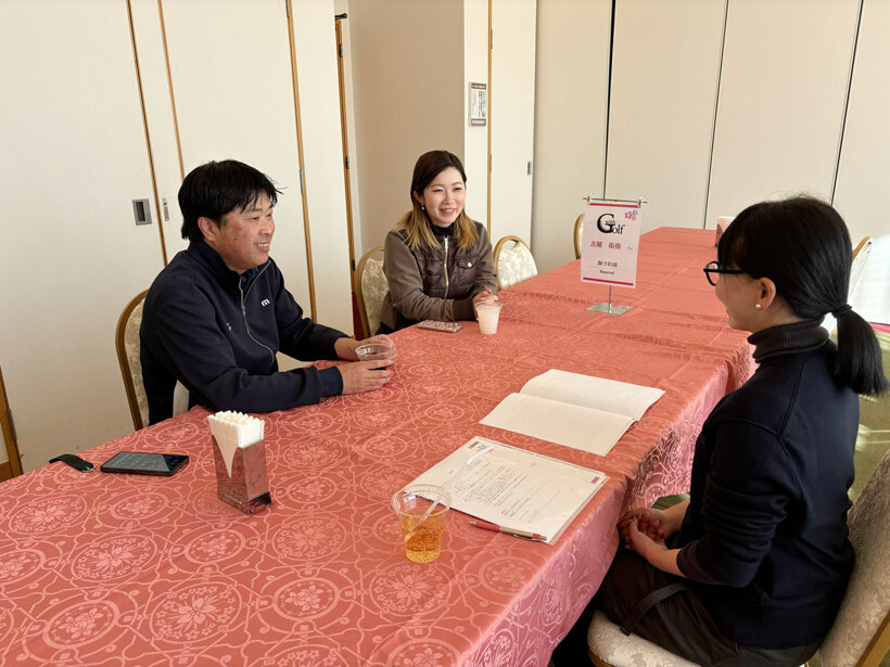 withGolfのサポートプロである古屋佑佳プロ